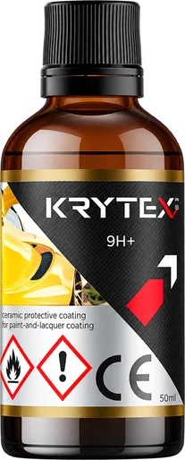 Fľaša keramickej ochrany KRYTEX 9H+ – základná vrstva prémiového balíka 9H + 8H